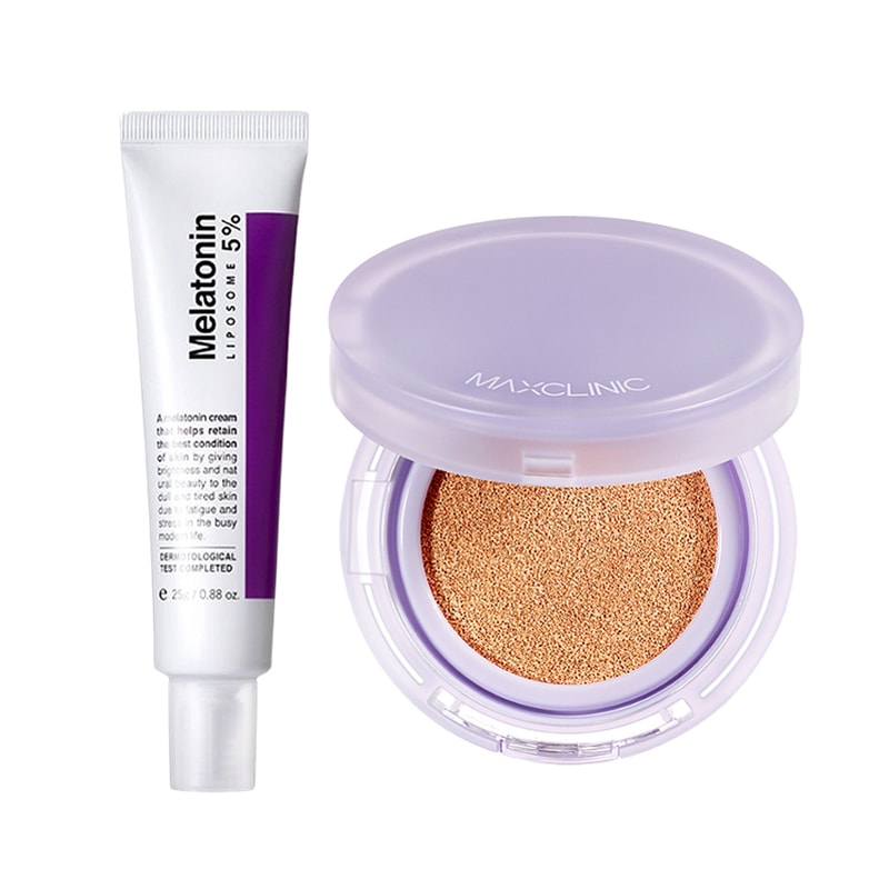 タイムリターン Melatonin クッション 14g+タイムリターン Melatonin クリーム 25g