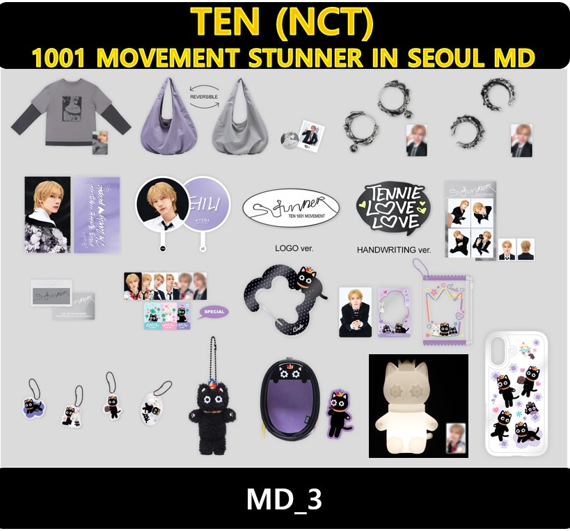 【TEN (NCT)】[3種選択] - 1001 MOVEMENT STUNNER IN SEOUL MD_3