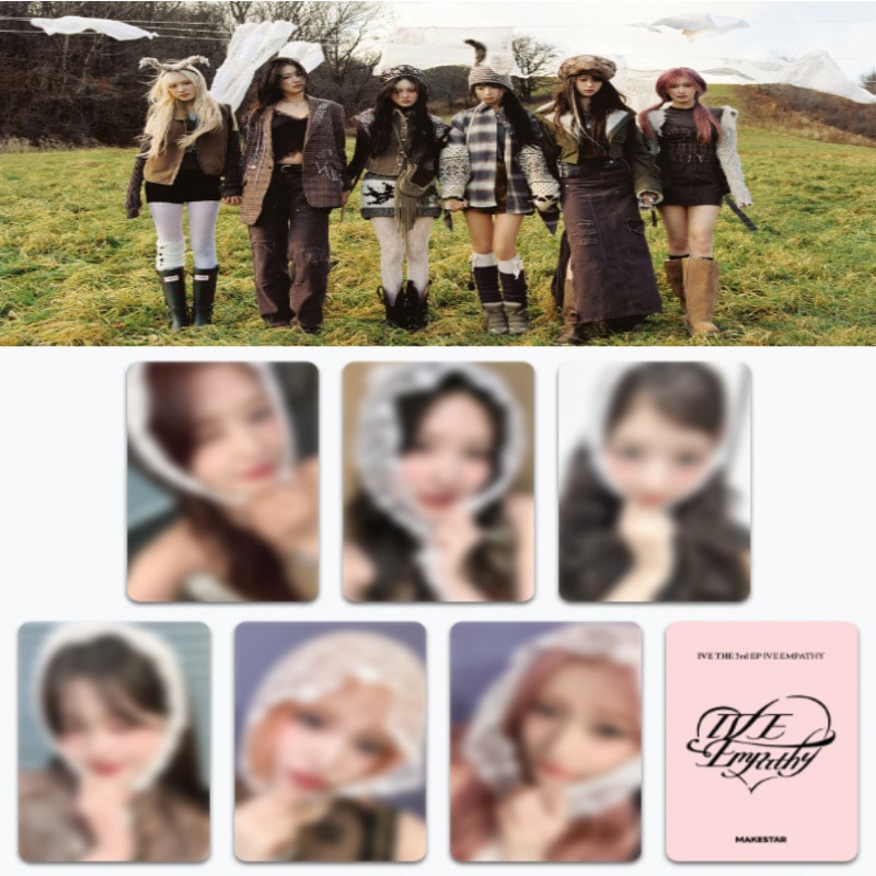 [0216 2nd MAKESTAR FANSIGN 6種/1SET]IVE THE 3rd EP IVE EMPATHY[NO ALBUM,ONLY PHOTOCARD]
