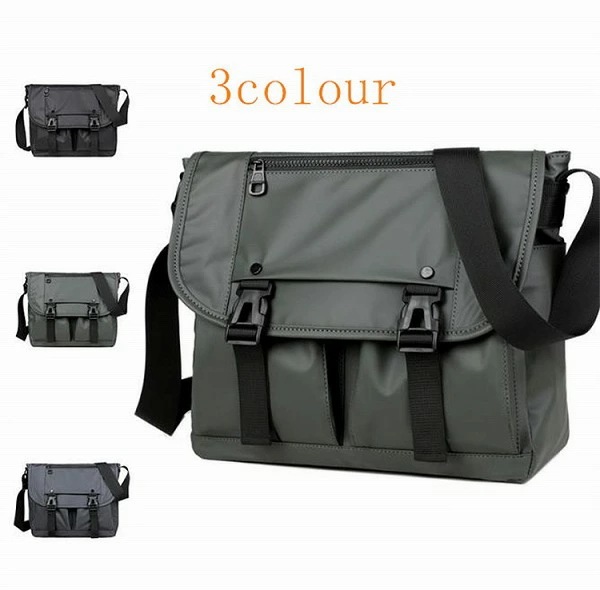 格好いい メンズバック キャンバスバッグ ナイロン布 男性バッグ アウトドア 横型