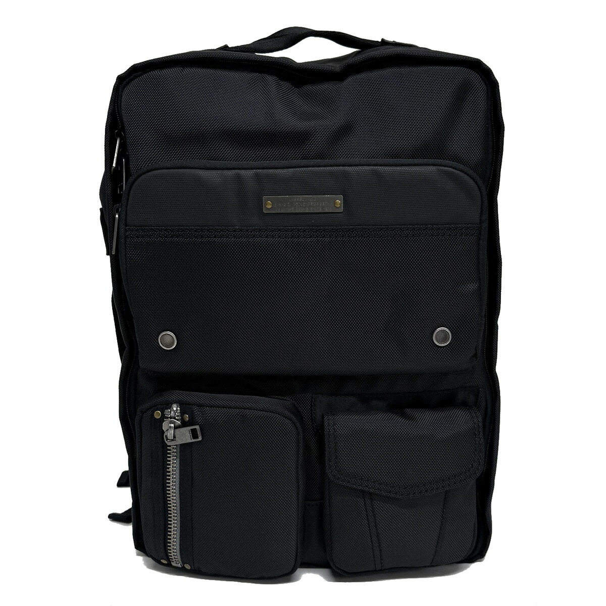 メンズ 3WAY バックパック ショルダーバッグ ブリーフケース リュック ブラック X03782 P0881 H1669