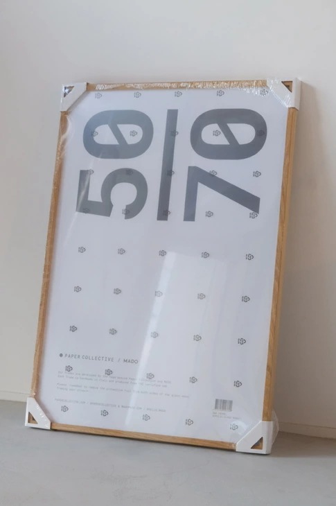 PAPER COLLECTIVE / MADO ポスターフレーム (oak)