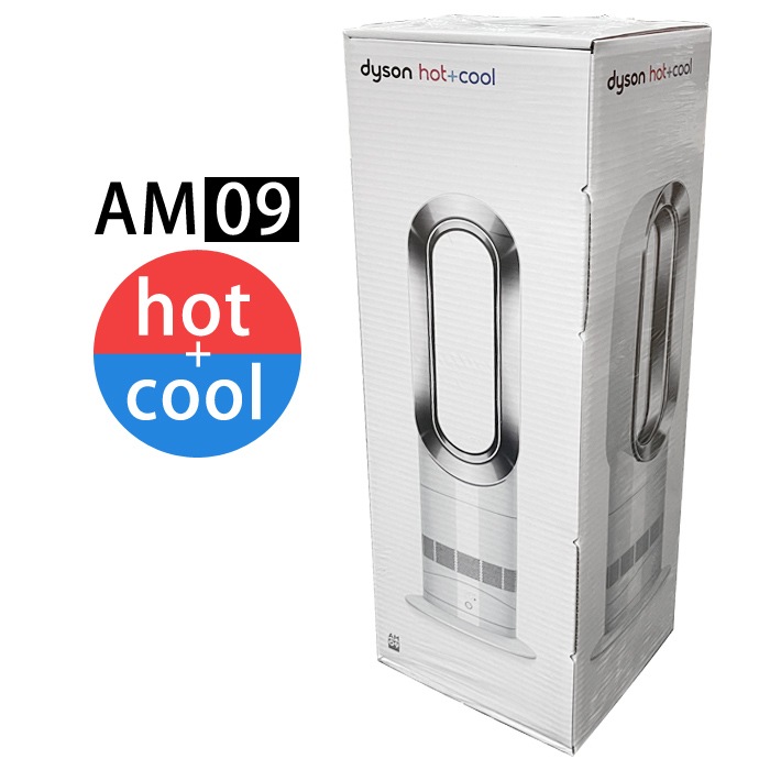 ダイソン ファンヒーター hot＋cool AM09WN ホワイト/ニッケル 扇風機 【送料無料】