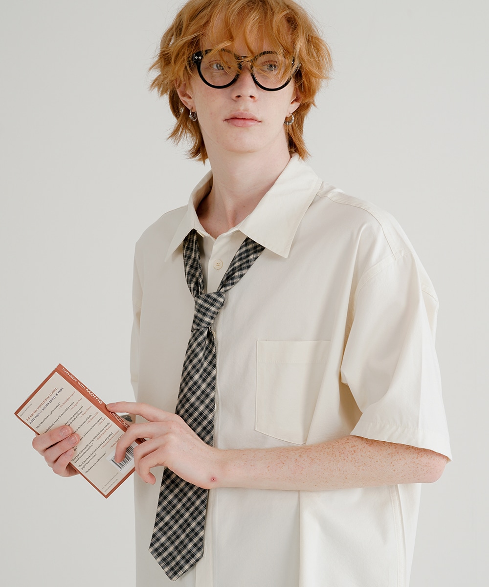 MULTI OXFORD SHORT SLEEVE SHIRT JNSS7722