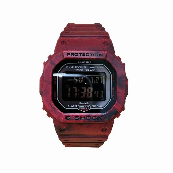 カシオ G-SHOCK GW-B5600SL 電波ソーラー 時計 腕時計 メンズ 【中古】