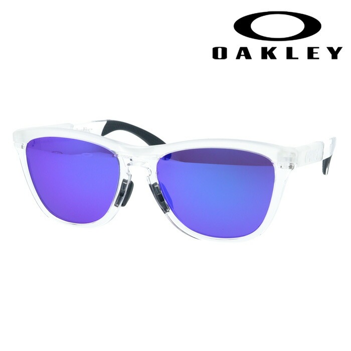 サングラス Frogskins Range A OO9284A-1155 MATTE CLEAR/PRIZM VIOLET フロッグスキン レンジ 国内正規品・保証書付