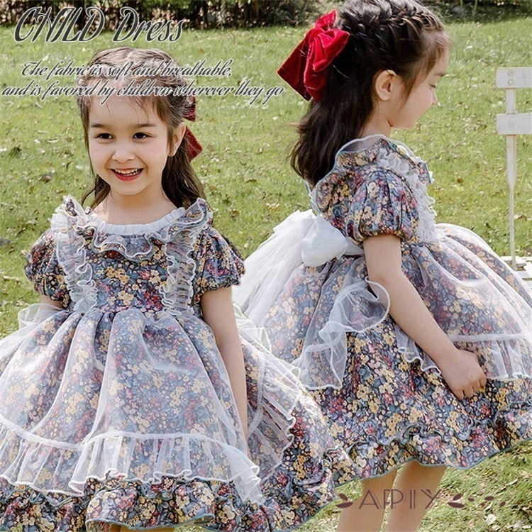 新品限時!優!惠!A229ロリータワンピース 女子 子供服 プリンセスドレス キッズドレス ベビーロリータドレス 可愛い 赤ちゃん お宮参り 結婚式 ピアノ発表会 誕 七五三 Lolita ロリータ