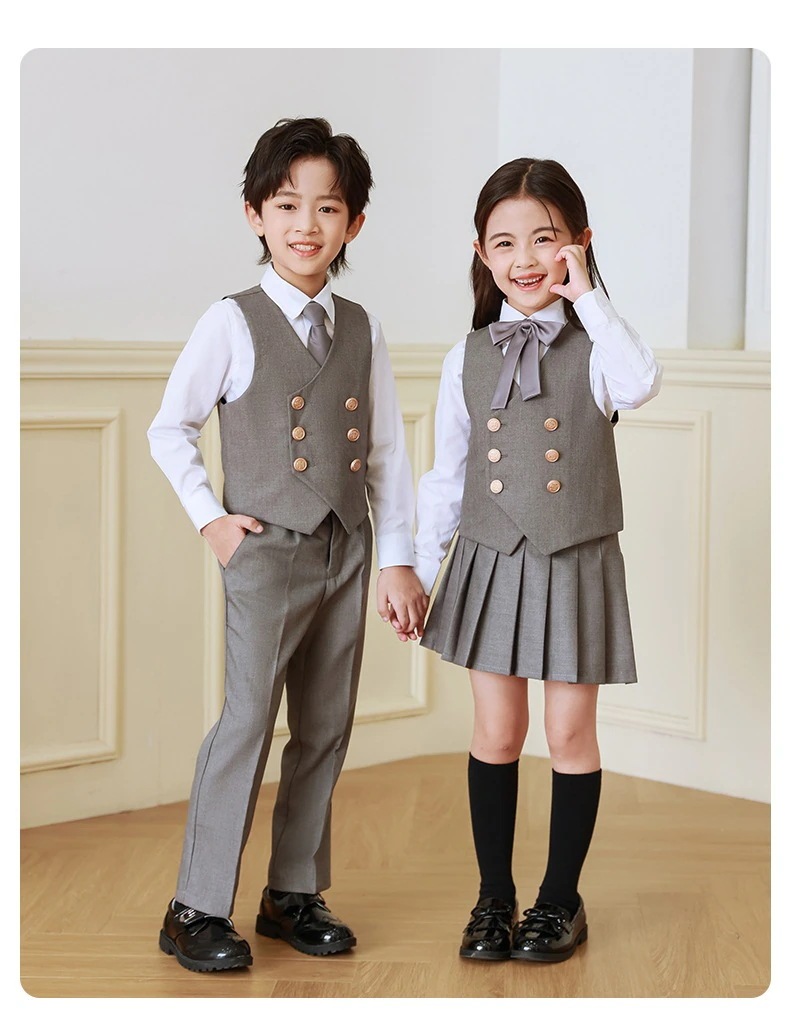 5点セットスーツ男の子女の子プリーツスカートスーツ卒業式入学式フォーマルキッズフォーマル