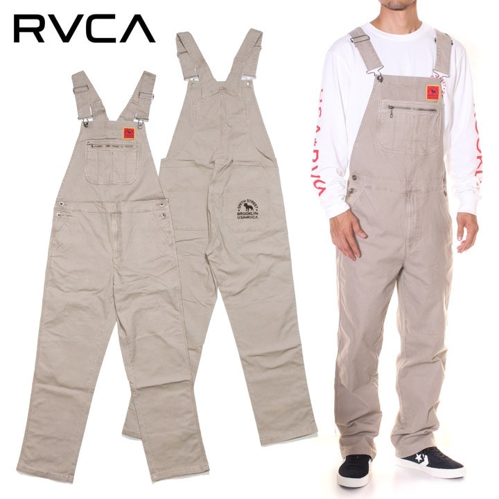 RVCA オーバーオール ベージュ 30 【激安セール】 3800円引き