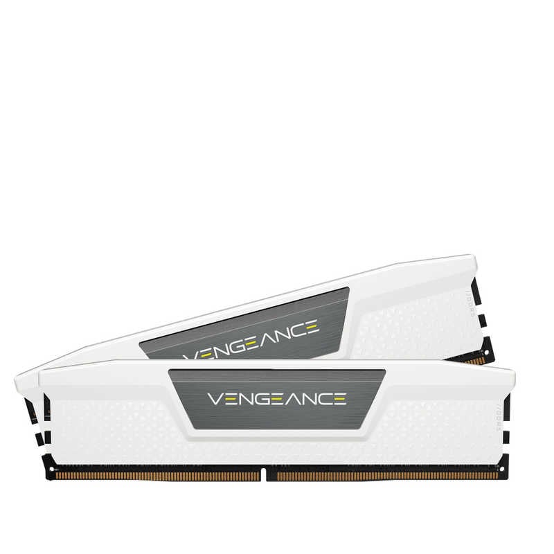 コルセア　CORSAIR　増設用メモリ VENGEANCE DDR5 ホワイト[DIMM DDR5 /16GB /2枚]　CMK32GX5M2B5200C40W 10,850円