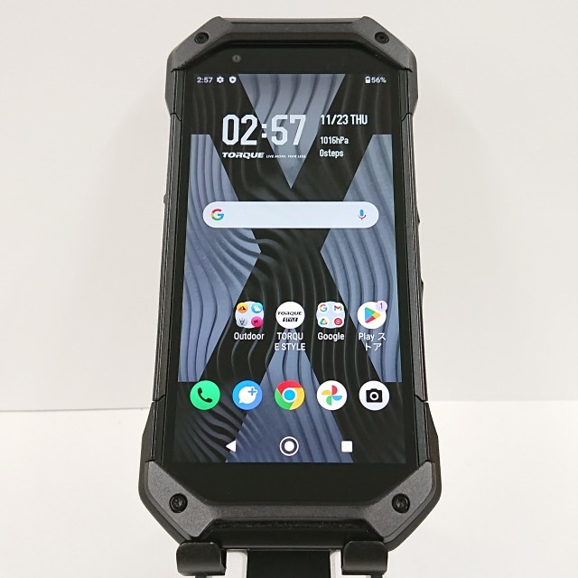 TORQUE 5G KYG01 au ブラック 送料無料 本体 c07806 【中古】 21,973円