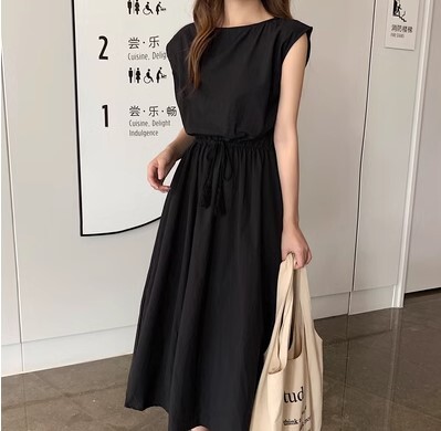 ワンピース ルーズ ワンピドレス ロング丈 ノースリーブ リネン かわいい 大人可愛い きれいめ カジュアル 大人 上品 おしゃれ お洒落 かっこいい 大人女子 ラブリー キュート ガーリー 個性的