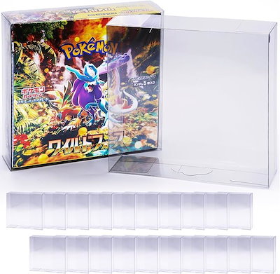 他サイト： コレクター共同開発 ポケモンカード BOX ローダー 保管用ケース UVカット セミハード (20個, レギュラーBOX)の商品画像