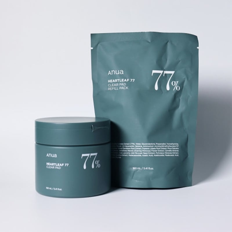 ドクダミ77 クリアパッド70枚+詰め替え70枚