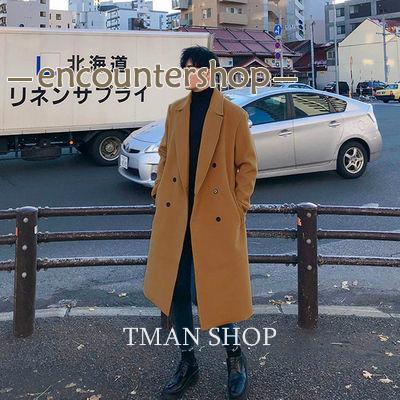 チェスターコート メンズ ロングコート トレンチコート 厚手　アウター ビジネス コート 無地 防寒 秋冬 ファッション 通学 通勤　暖かい 新作