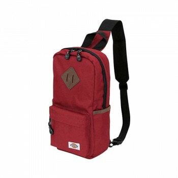 Dickies ワンショルダー 横ポケット付き レッド 12-6593-30