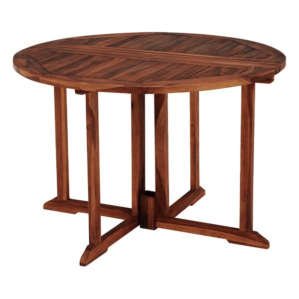 フォールディングテーブル チークガーデン 折りたたみ式 RT-1597TK