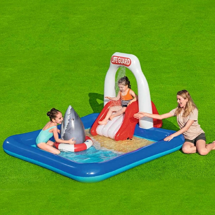 【人気商品超目玉】大型プール すべり台 滑り台 大型 ビニールプール 噴水 ベランダ ファミリープール キッズプール 子供用プール 子ども用プール 家庭用プール ガーデンプール すべり台付き 滑り台付