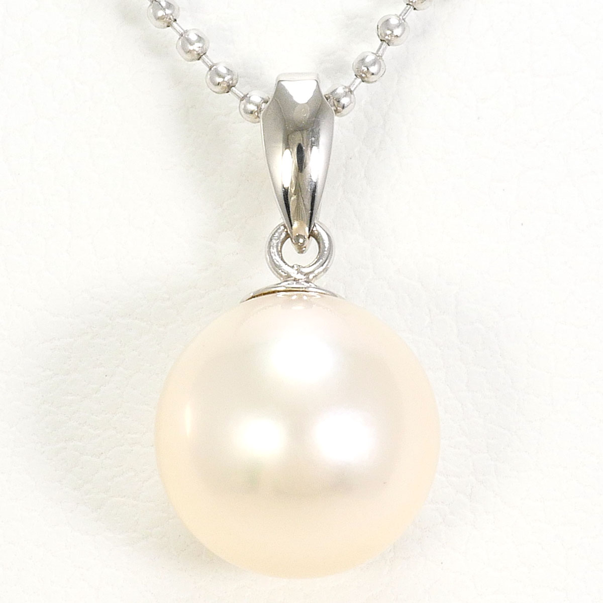 PT850 プラチナ PT900 プラチナ ネックレス パール（真珠） 総重量約3.1g 約40cm 中古