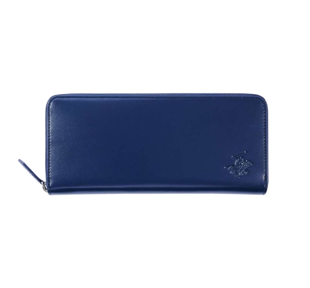 ラウンド長財布 BHG-M1001 NAVY/BLACK