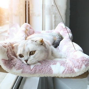 猫窓 ハンモック モック ペットグッズ 猫用品 吸盤タイプ 窓 猫 ベッド 日向ぼっこ 室内用 猫は