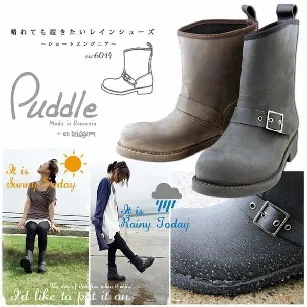 エンジニアブーツ ブーツ レディースシューズ レディースファッション 靴 Puddle パドル エン
