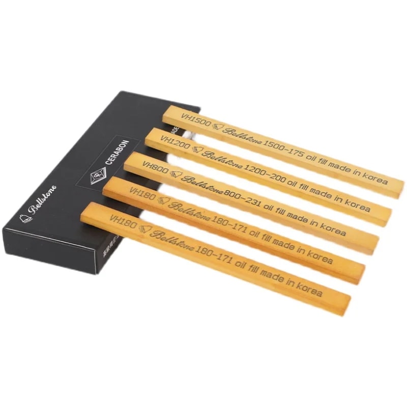 納期21日10 個/1 ボックス 5*13*150 ミリメートル韓国オリジナル BellStone 研磨金型メーカー石仕上げ石金属削りオイルストーンミックスグリッツ