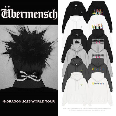 G-DRAGON ジヨン ソウルコン フーディジップ ブラック 黒 G- DRAGON ジヨン ソウルコン フーディジップ ブラック 黒