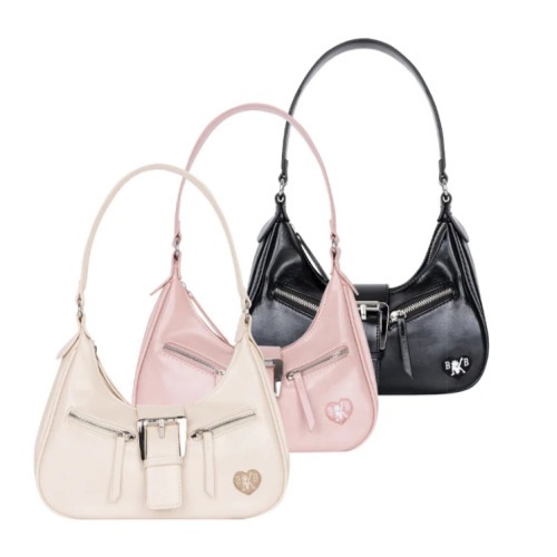 Betty Boop Buckle Pocket Cross Shoulder Bag_(3 Colors)