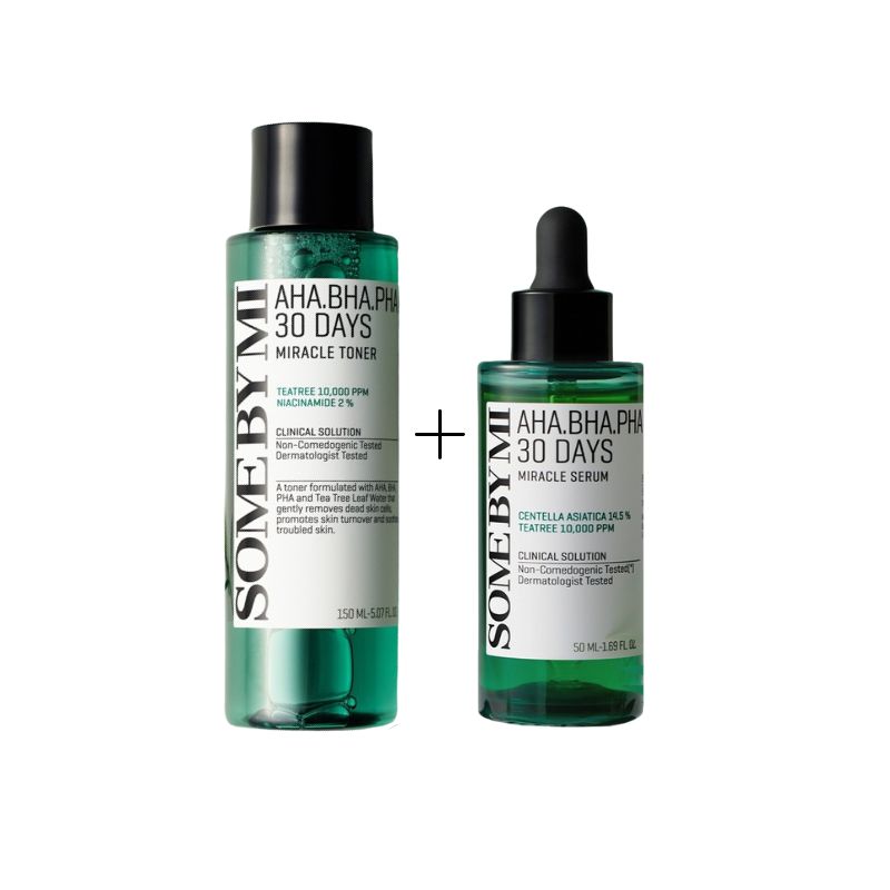 AHA.BHA.PHA 30デイズミラクル 2種セット [トナー 150ml + セラム 50ml]