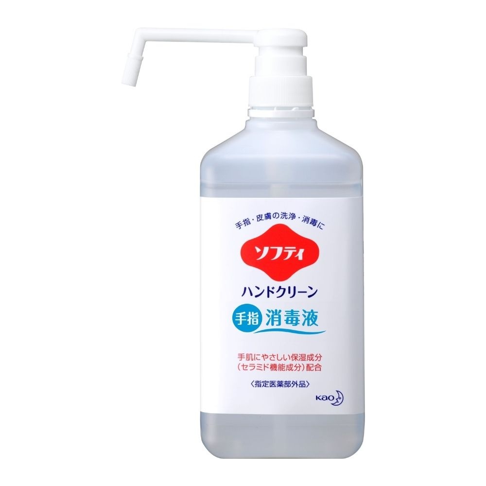 花王　ソフティ　ハンドクリーン　手指消毒液　業務用　1L×6本入【取り寄せ商品・即納不可・代引き不可・返品不可】
