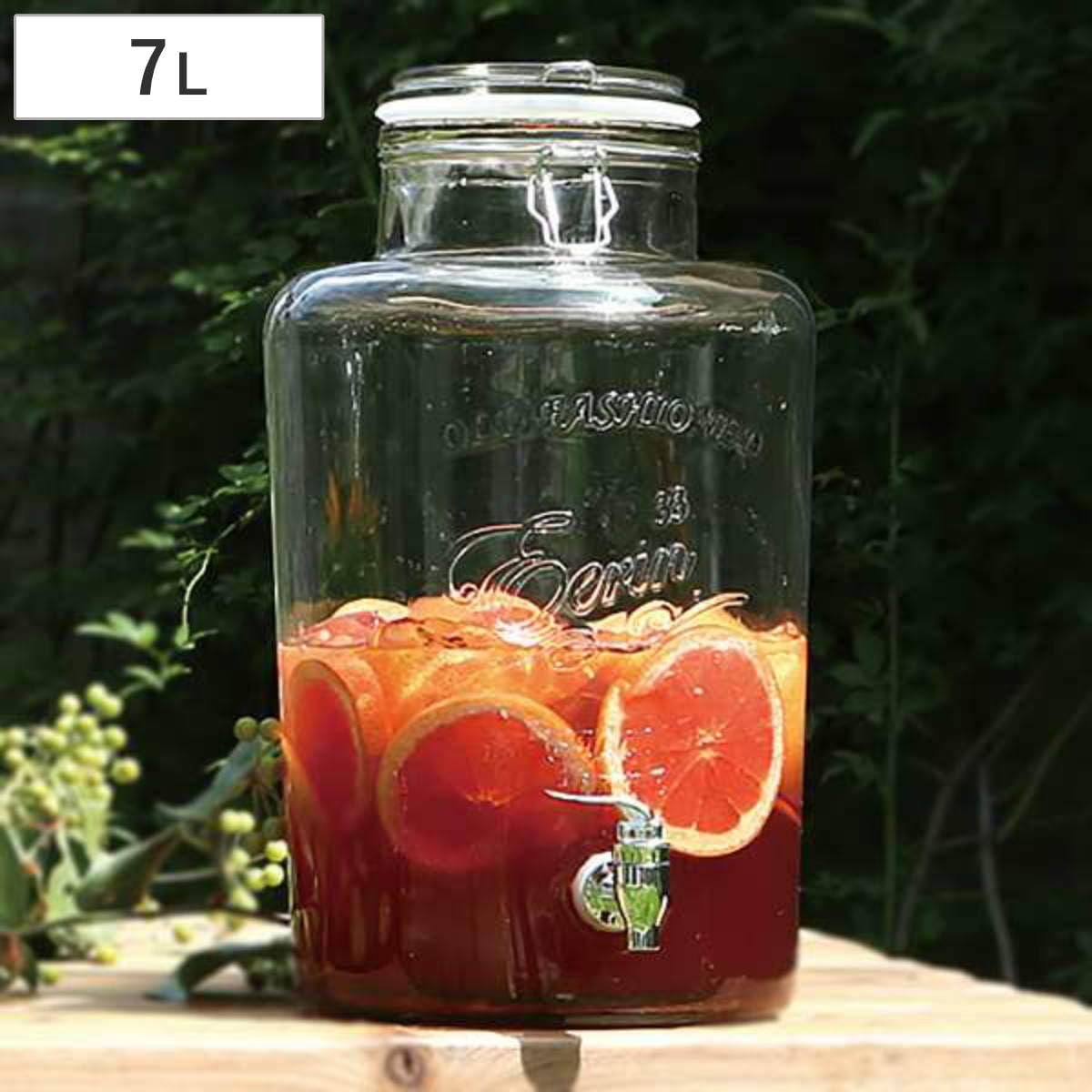 ダルトン ドリンクサーバー ビバレッジサーバー 7L DULTON エリンL ガラス 蛇口付き 水差し ピッチャー おしゃれ サングリア