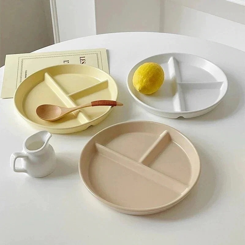 メガ割メガ割-朝食 プレート 一人ディナープレート お皿　食器　韓国インテリア　韓国雑貨318