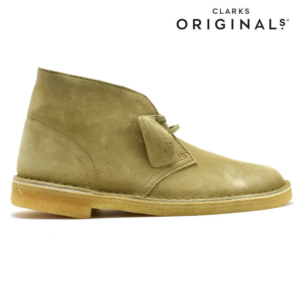 クラークス オリジナルス デザートブーツ メンズ スエード レザー シューズ オークウッド ベージュ系 CLARKS DESERT BOOT[dbokwood]