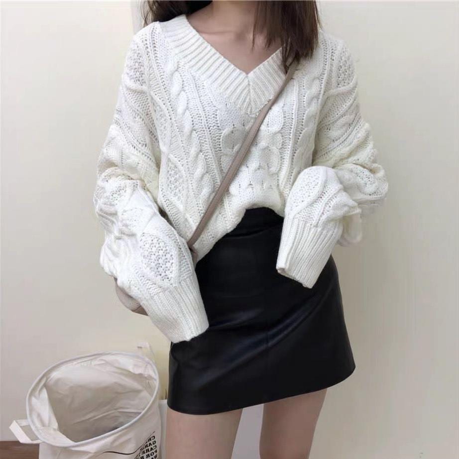 トップス ニットソー 長袖 l かわいい 大人可愛い きれいめ カジュアル おしゃれ お洒落 かっこいい 大人女子 こなれ感 ラフ 無地 春 夏 秋 トップス ニットソー セーター 長袖 Vネック ニット かわいい