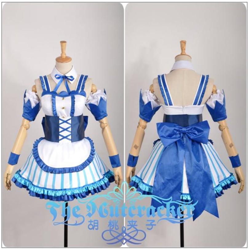 【予約商品】アイドルマスター シンデレラガールズ THE IDOLM@STER CINDERELLA GIRLS 渋谷凛 しぶやりん メイド服 風 コスプレ衣装