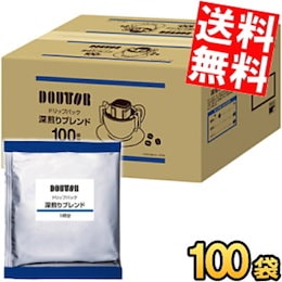 Qoo10 | ドトールコーヒー-ドリップパック-深煎りブレンド100Pの