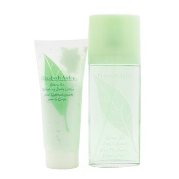 Elizabeth Arden グリーンティー コフレ: オ パフメ スプレー 100ml + リフレッシング ボディローション 100ml*