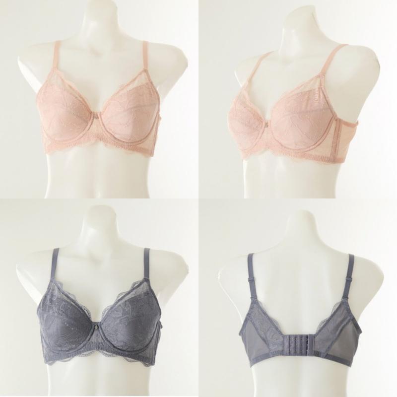 CDカップ)垂れた胸を持ち上げ快適な着用感 フルカップ補正ブラD_J(VBRQ379C_D)