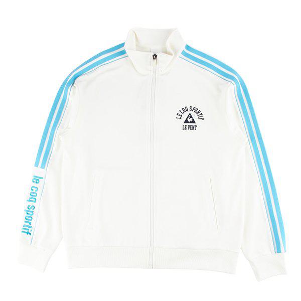 ルーズフィット サンデー パイピング トラックトップ QQ123LFT22 WHT