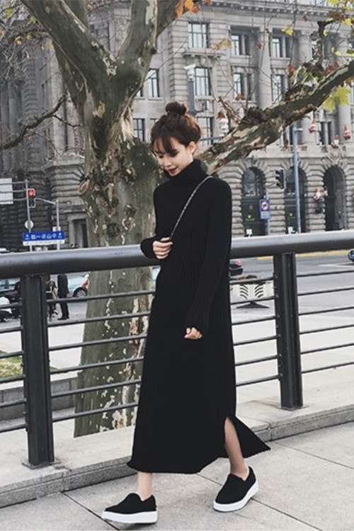 A1206 春夏　ロングニットワンピース　白 100,000円