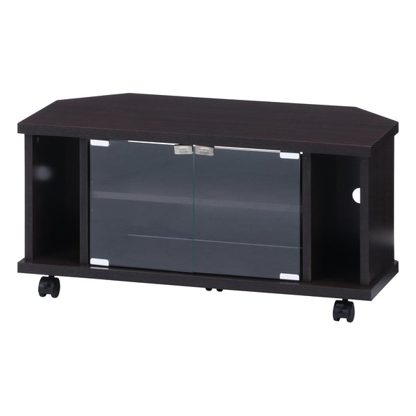 コーナーＴＶボード 32型対応 幅78.5cm ブラウン TV-CORNER