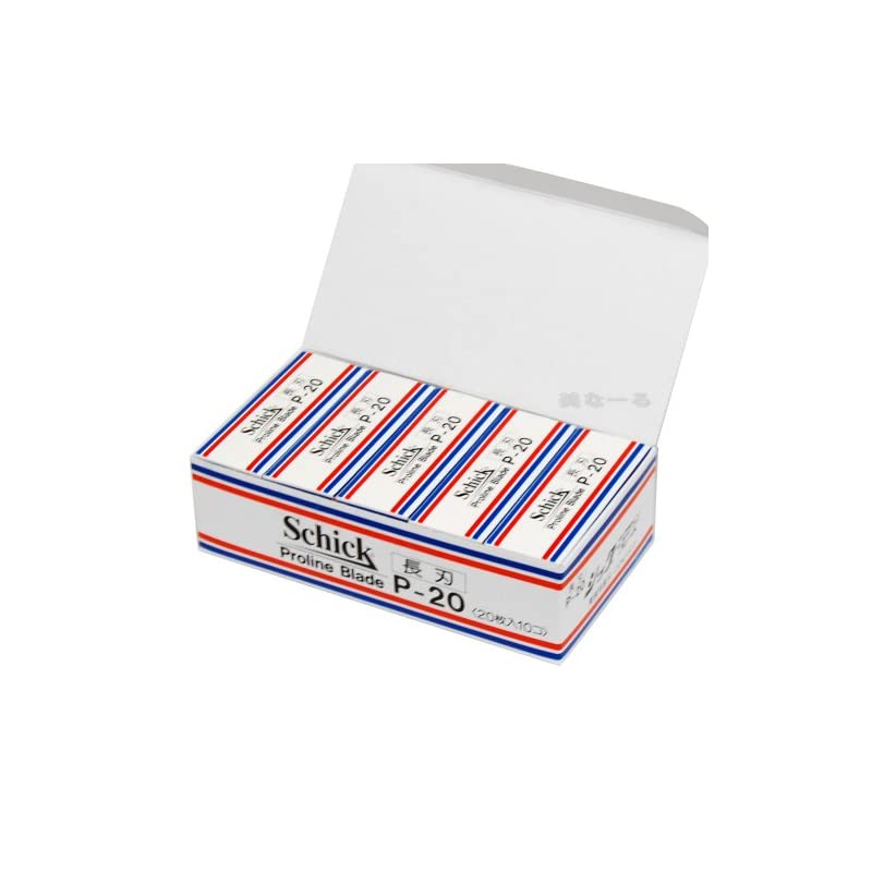 シック-Ｐ２０ 長刃 替刃２０枚入10個