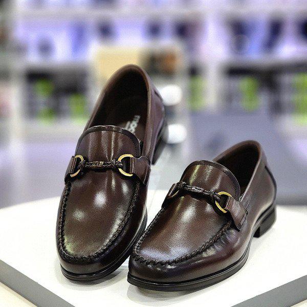 男性装飾モールド窓装飾ローファー靴3cm 18,793円