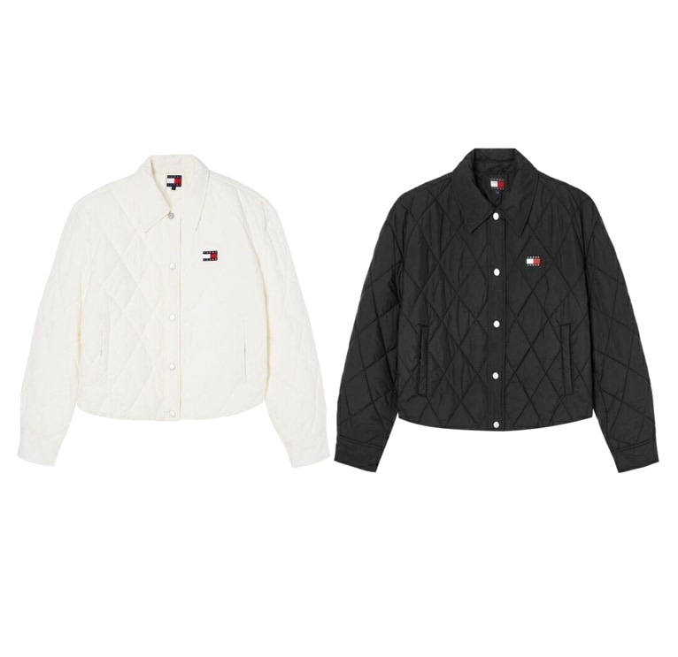Cropped Quilting Jacket (T32F0WJC12TWT2)