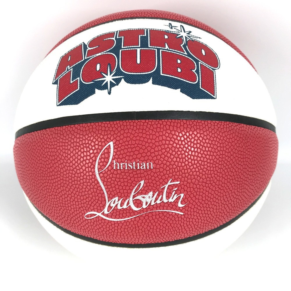 ボール ロゴ バスケットボール インテリア オブジェ 置物 ラバー レッド