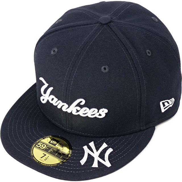 キャップ ニューヨーク・ヤンキース [14307683] 59FIFTY メンズ・レディース 帽子 MLB ネイビー