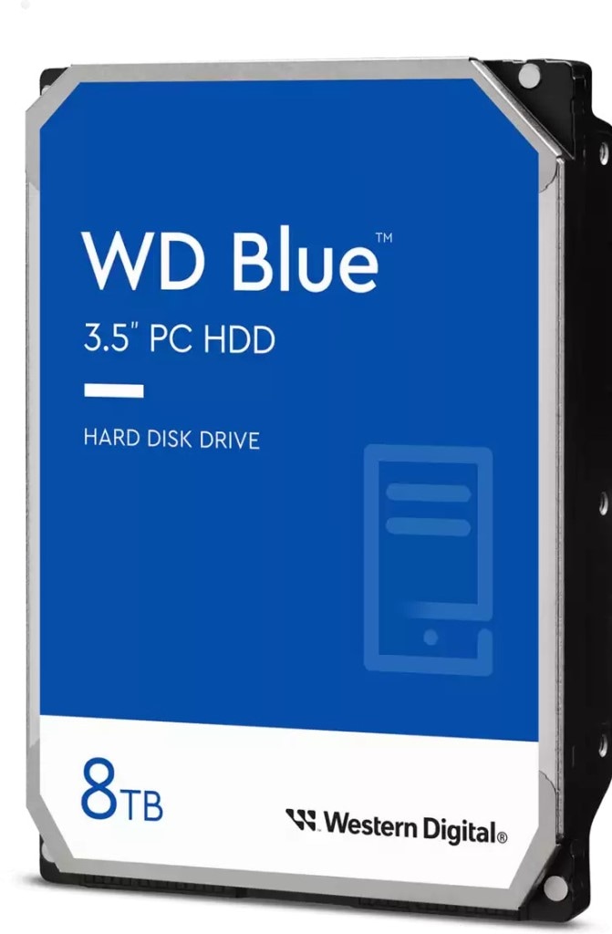 ウエスタンデジタル [WD80EAAZ] WD Blue 3.5インチ内蔵HDD 8TB SATA 6Gb/s 5640rpm 256MB
