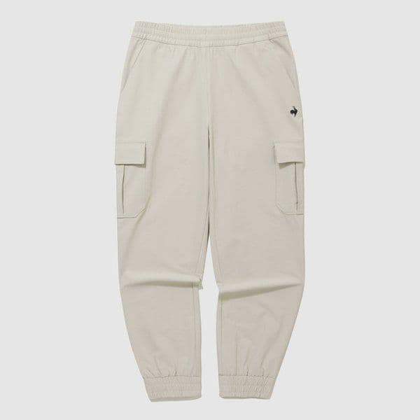 [男女兼用] レギュラーフィット 裏起毛 カーゴ ジョガーパンツ (QQ423LPTO1)