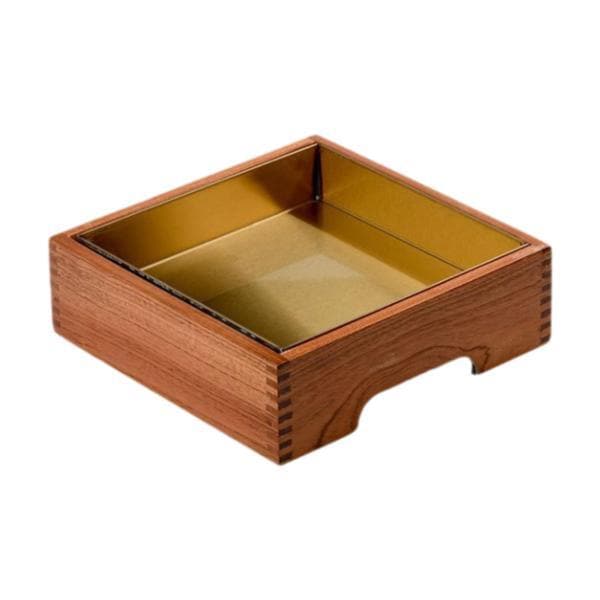 アイスサービングトレイ フードサービングプレート 木製 鍋用 冷たい食べ物ディスプレイプラッター 刺身プラッター ベビーシャワーのおもてなし用